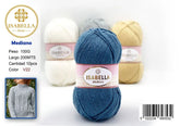 OVILLO HILO ISABELLA MEDIANO 100G ISABELLA 纱线